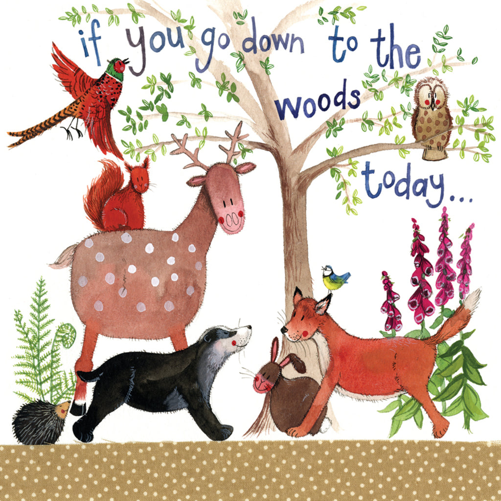 DOWN TO THE WOODS MISCELLANEOUS CARD S191