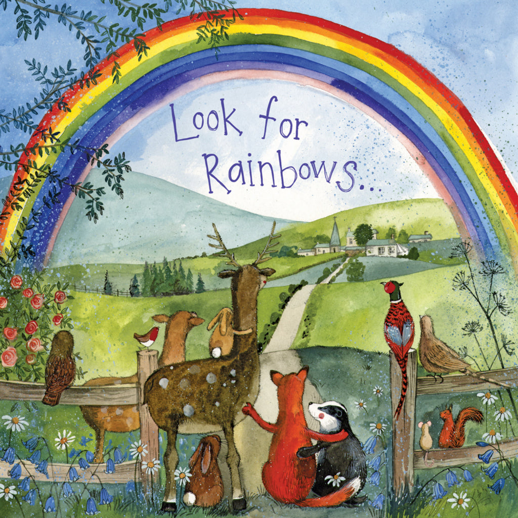 LOOK FOR RAINBOWS CARD S389
