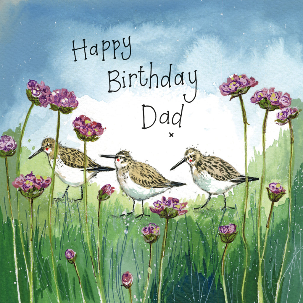 DUNLIN & THRIFT DAD CARD S448
