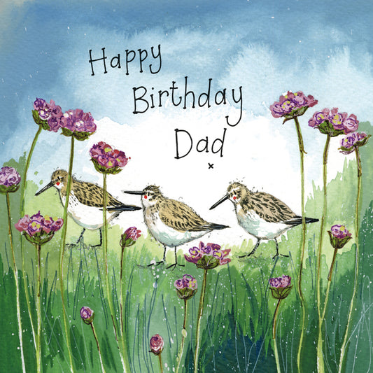 DUNLIN & THRIFT DAD CARD S448