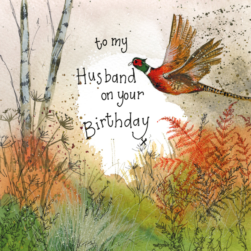 PHEASANT & BRACKEN HUSBADN CARD S452