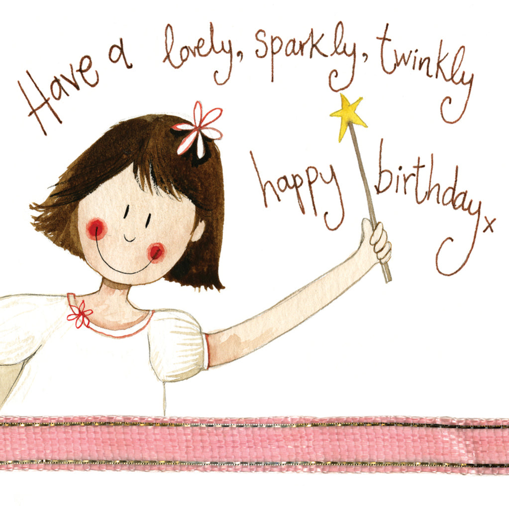 FAIRY BIRTHDAY CARD LS64