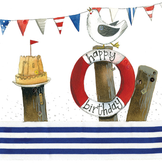 BIRTHDAY BUNTING CARD W07