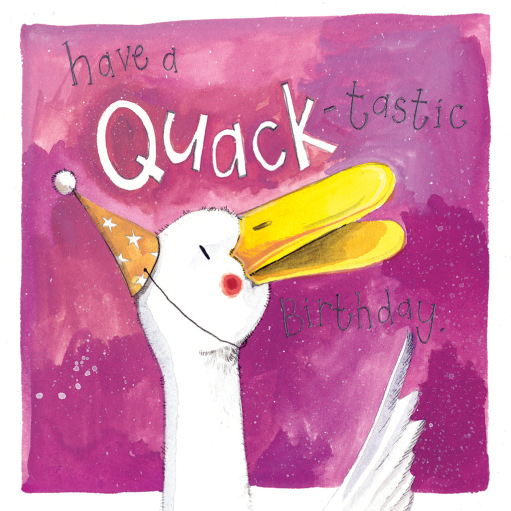 QUACK BIRTHDAY CARD DF15