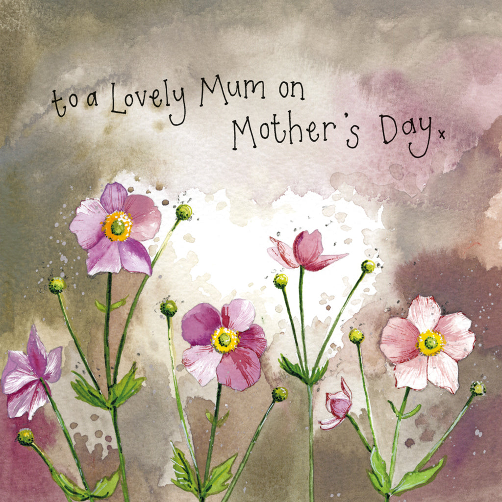 JAPANESE ANENOMES MOTHERS DAY CARD SPRS47