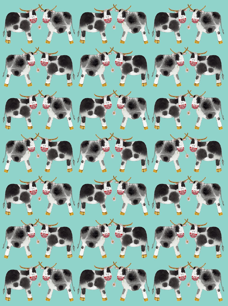 DAIRY COWS SMALL CHUNKY NOTEBOOK SCN15