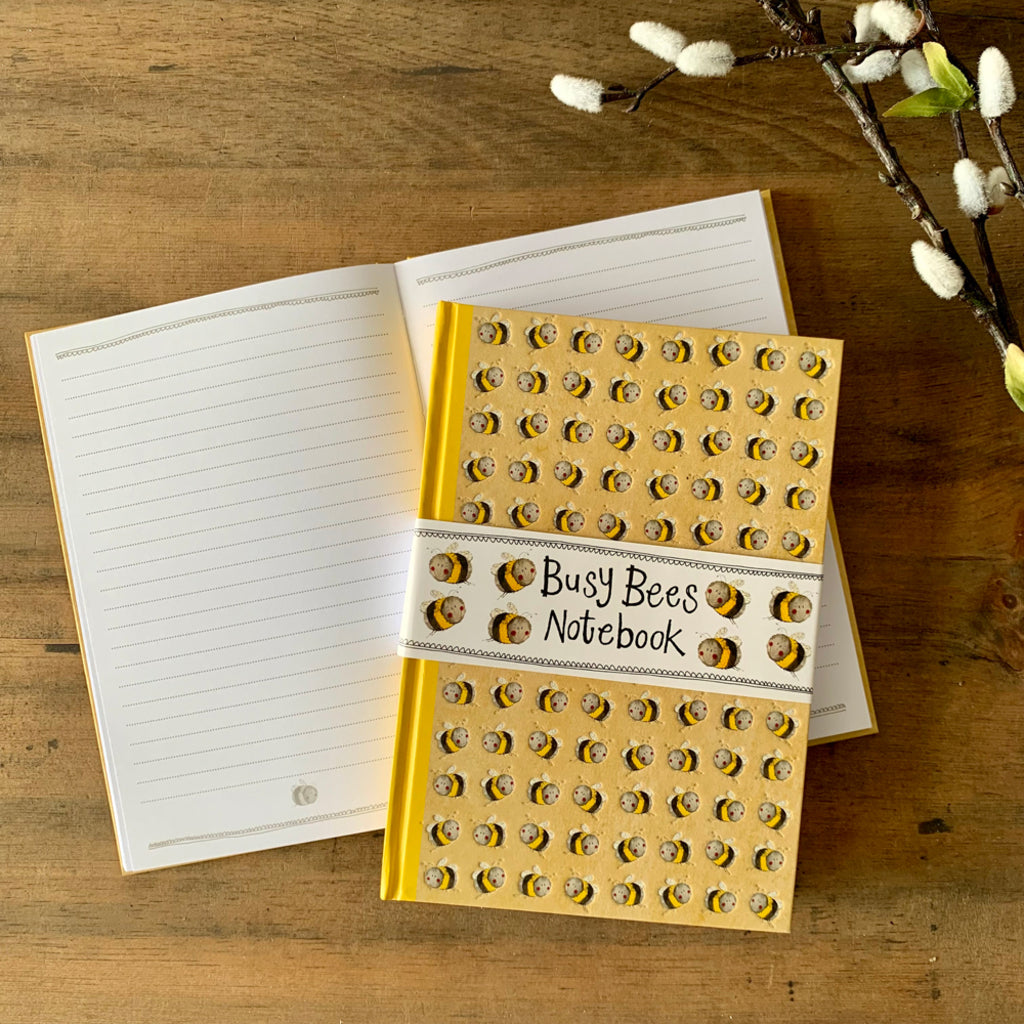 BUSY BEES SMALL HARDBACK NOTEBOOK SHB04