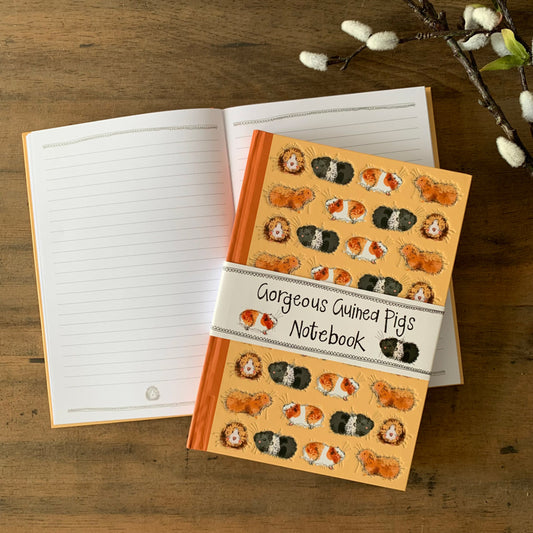 GORGEOUS GUINEA PIGS HARDBACK NOTEBOOK SHB07