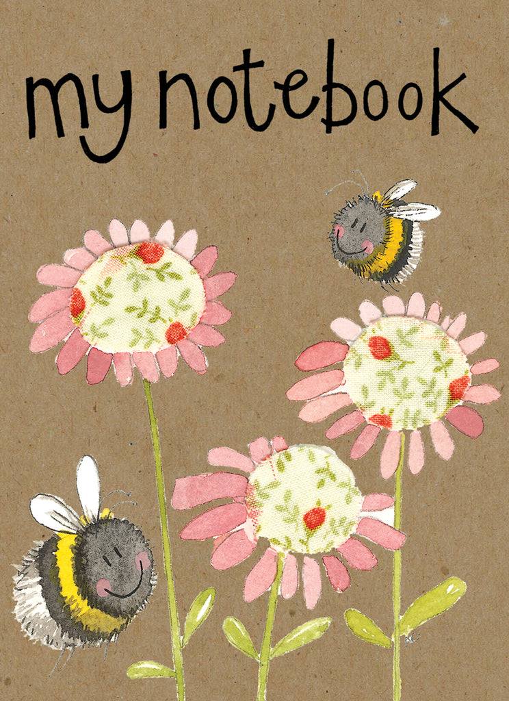 BEES SMALL KRAFT NOTEBOOK SKN08