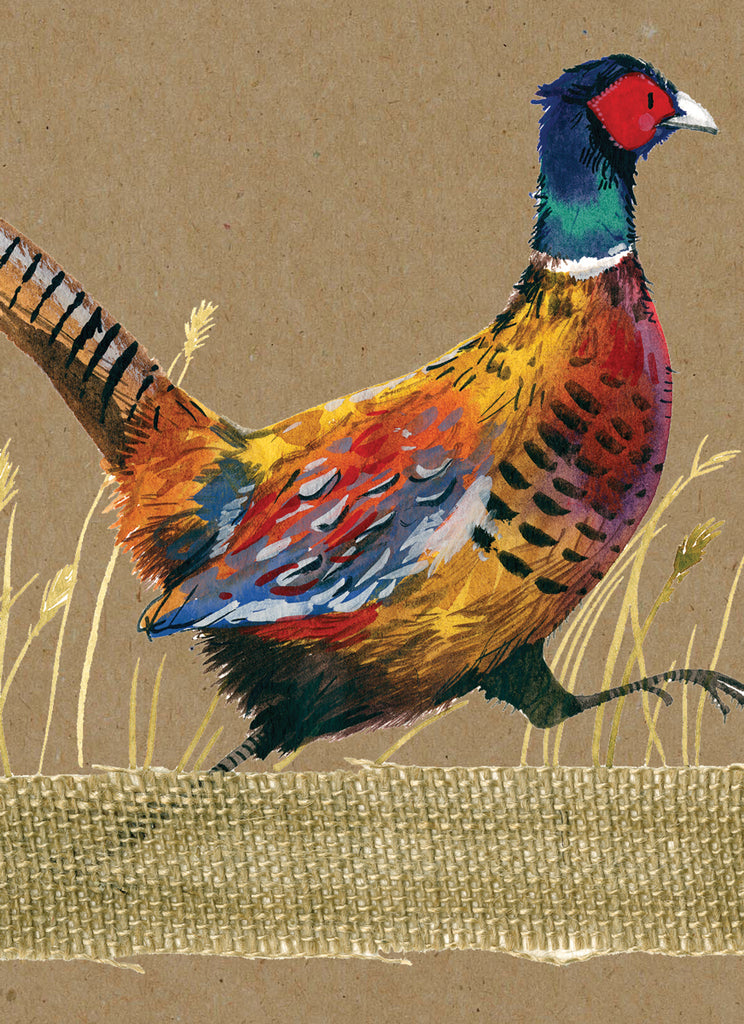 PHEASANT SMALL KRAFT NOTEBOOK SKN12
