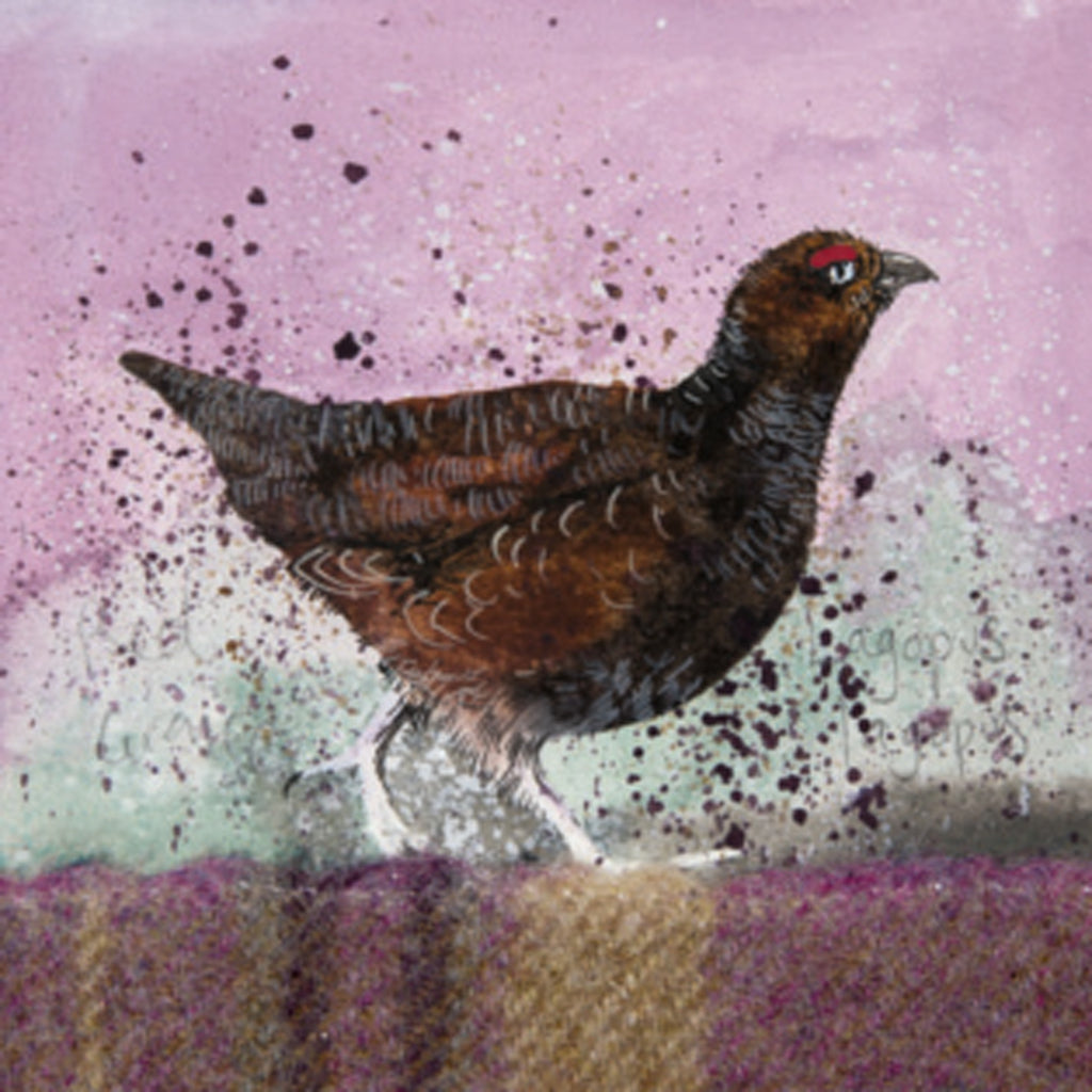 RED GROUSE COASTER C90