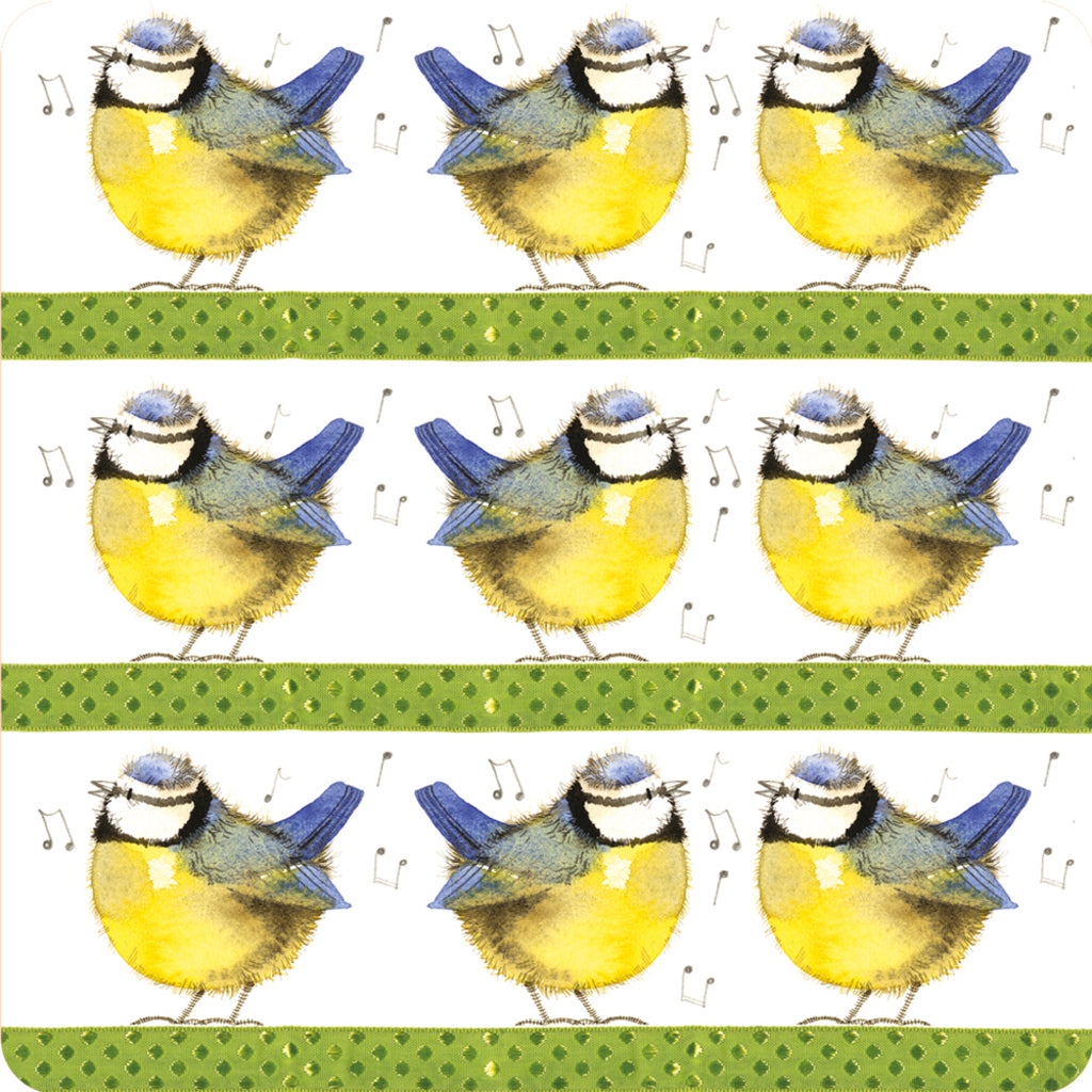 BLUE TITS COASTER C181