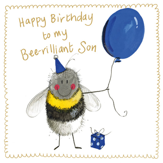 BEE SON SPARKLE CARD S506