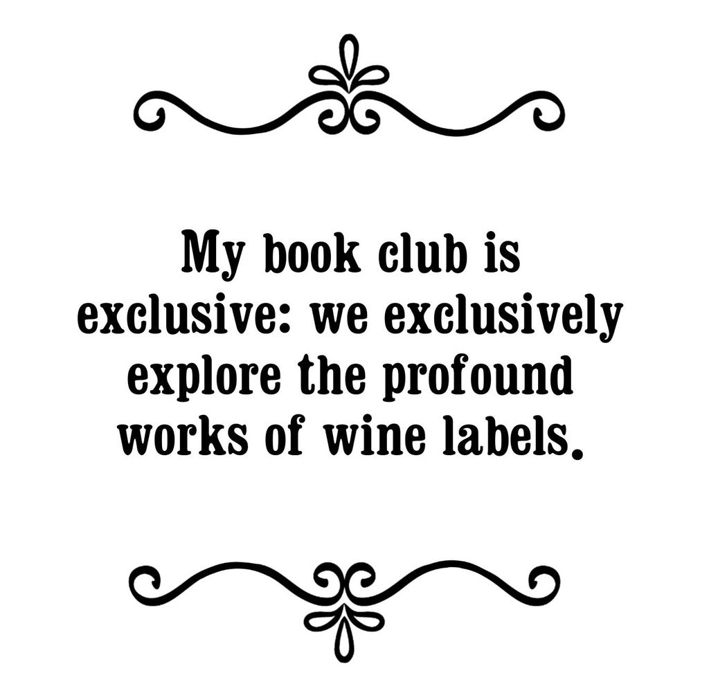 GGZ327 Book Club Is Exclusive Premium Drink Coaster Resin With Cork Backing | 2497 | 264894 264894