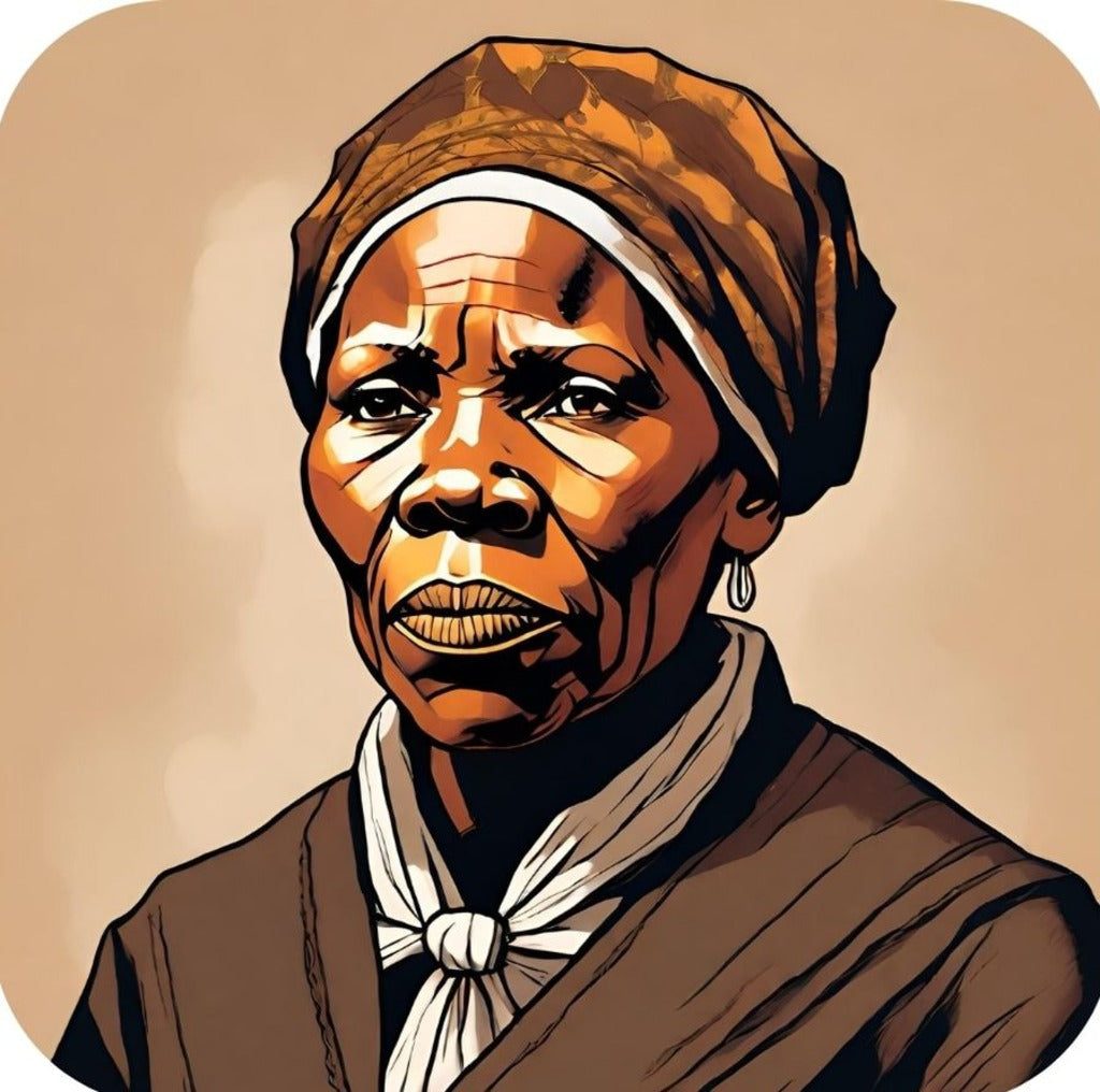 Harriet Tubman Underground Railroad Conductor Black History V3 Drink Coaster 265003 2578 265003
