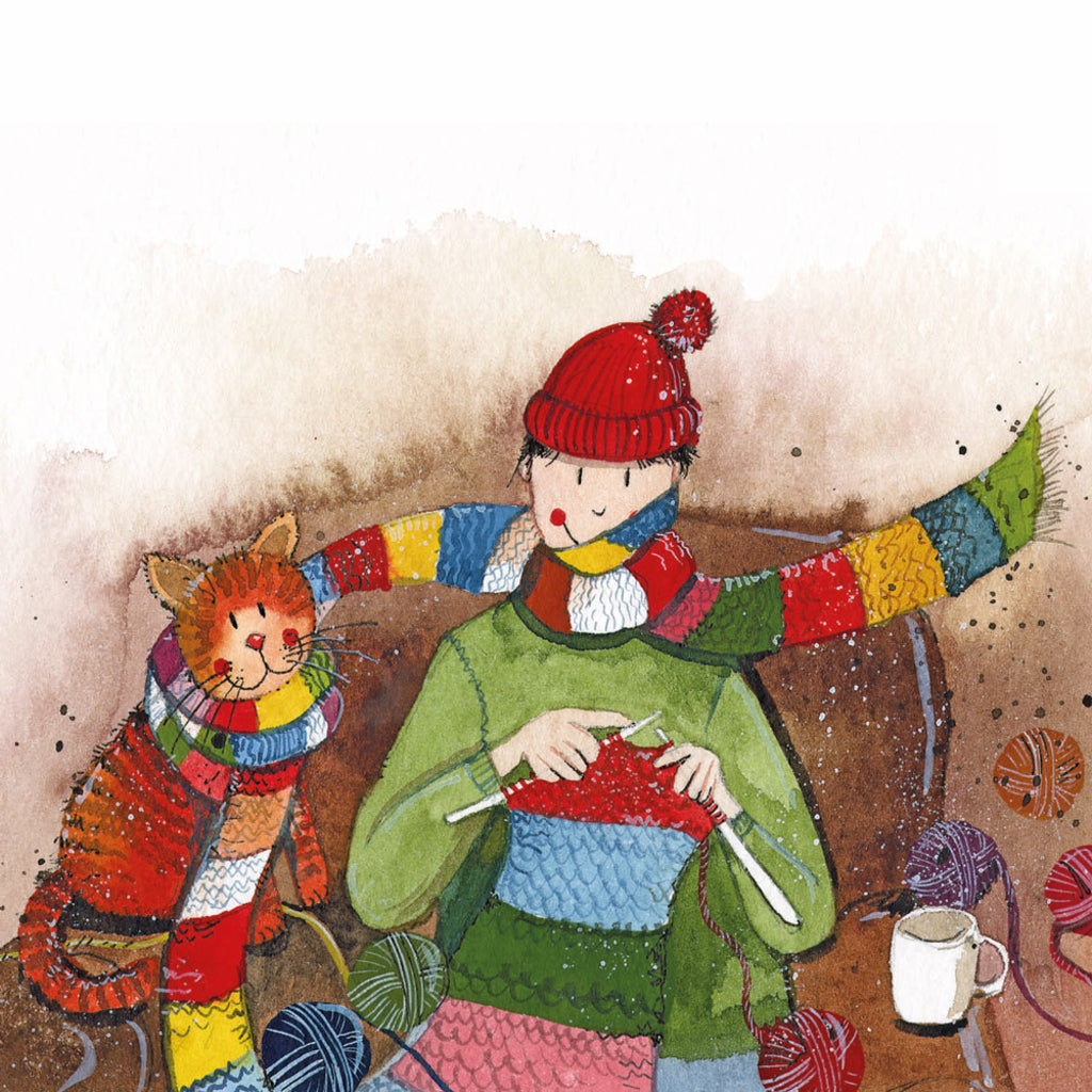 KNITTING COASTER C237