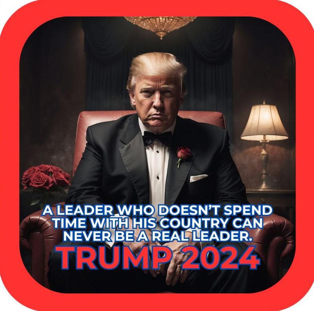 Donald Trump Donfather Real Leader Funny Premium Drink Coaster Resin With Cork Backing 266714 trump_spend_time 266714