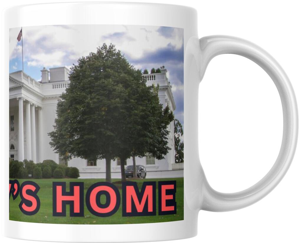 Donald Trump Presidential Inauguration 45 47 Daddys Home Ceramic Coffe