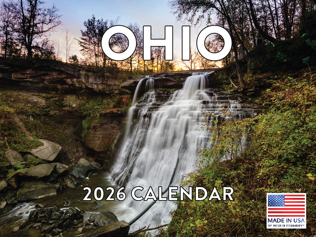 Ohio Calendar 2026 Monthly Wall Calender 12 Month | American Made In The USA 267985