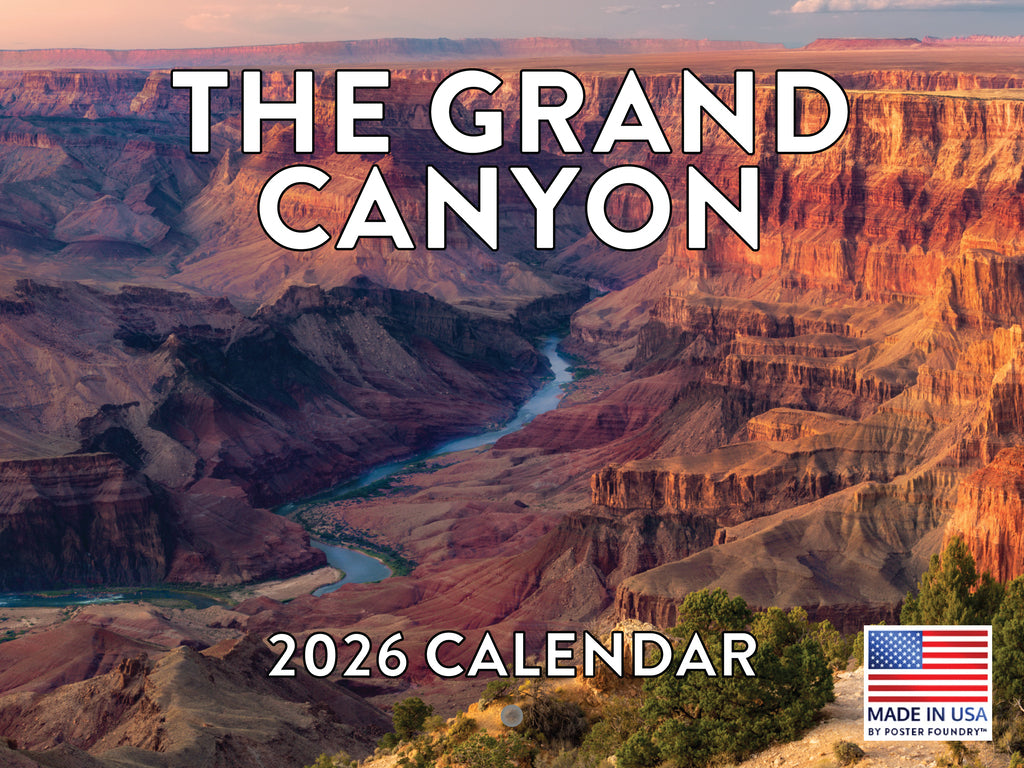 Grand Canyon Calendar 2026 Arizona Monthly Wall Calender 12 Month | American Made In The USA 268270