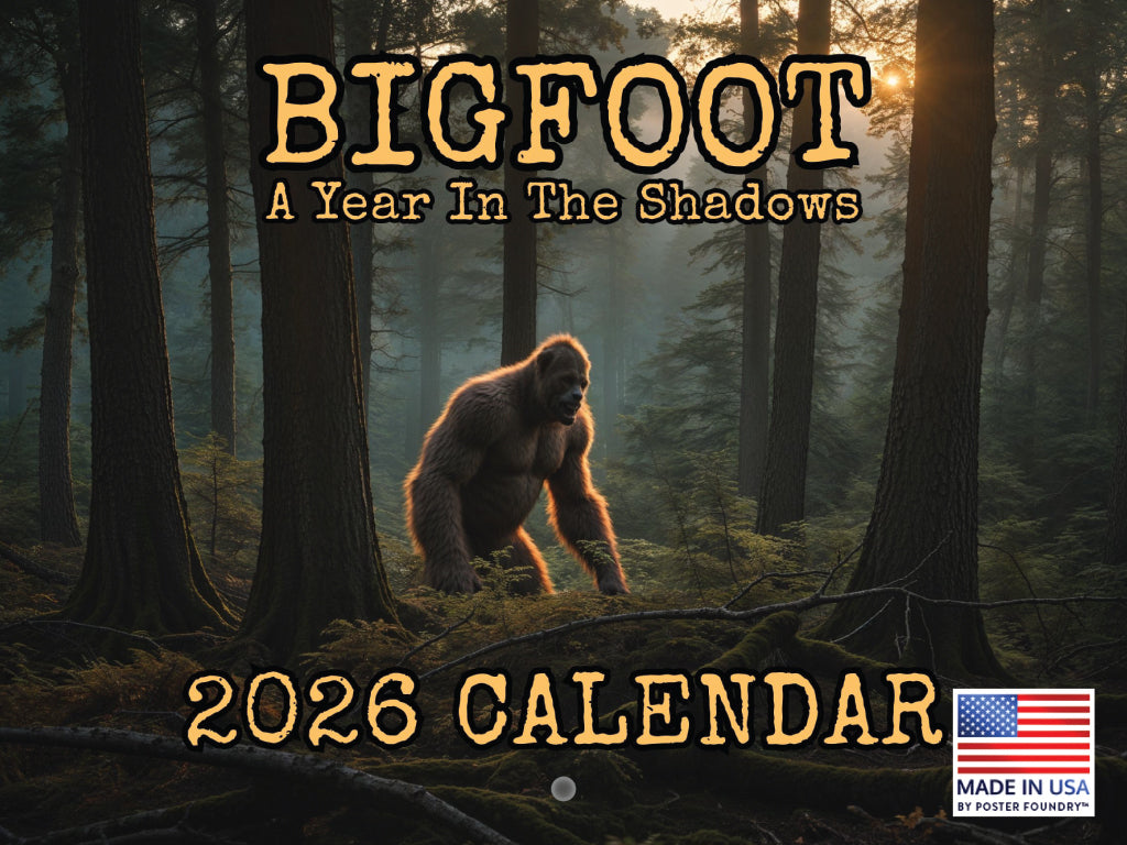 Bigfoot Calendar 2026 Monthly Wall Calender 12 Month | American Made In The USA 268508