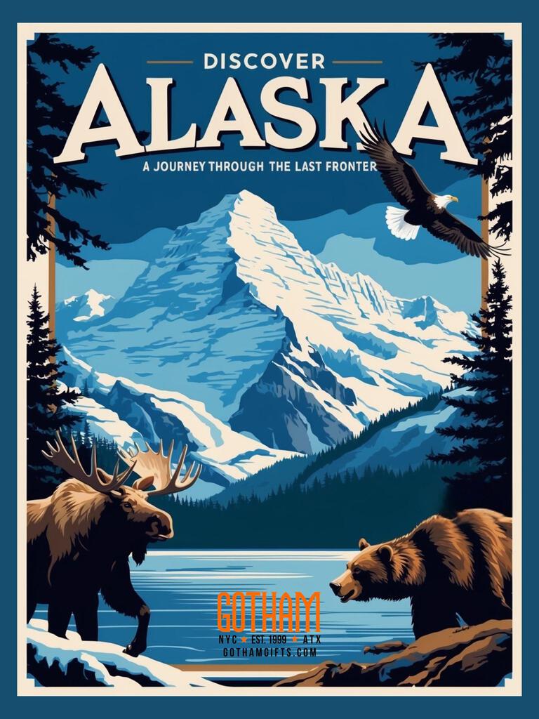 Discover Alaska Note Cards Tea Towels Calendar Catalog 268545