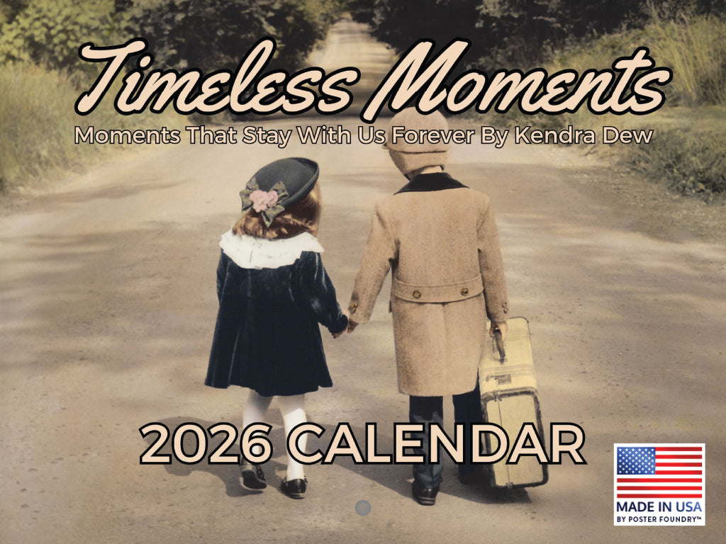 Kendra Dew Timeless Moments Calendar 2026 Monthly Wall Calender 12 Month | American Made In The USA 269148