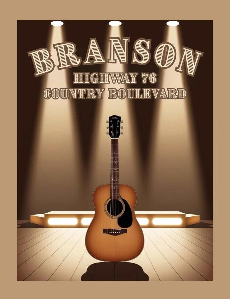 Missouri Branson Highway 76 Country Boulevard Retro Travel Box of 10 Blank Note Cards 4x5 269321
