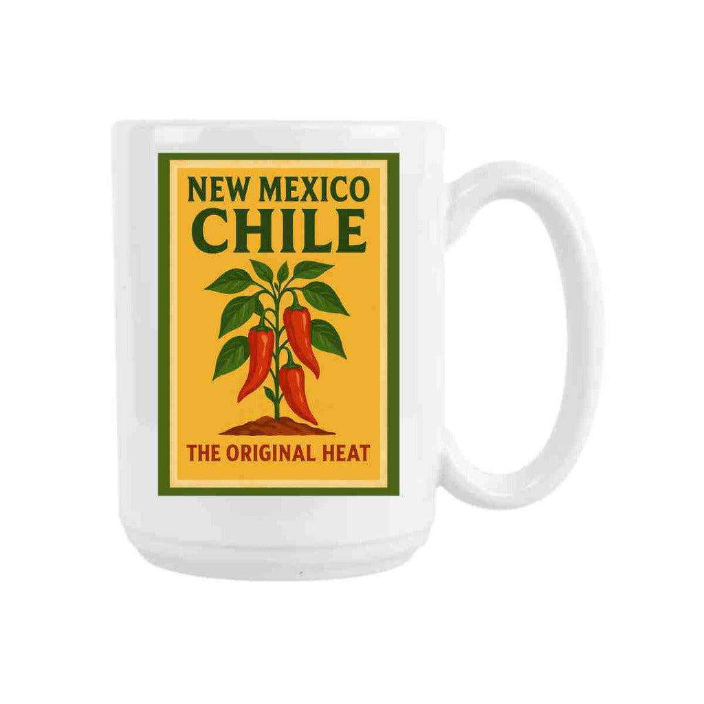 CUSTOM New Mexico Chile The Original Heat Ceramic Coffee Mug 15 oz 275267