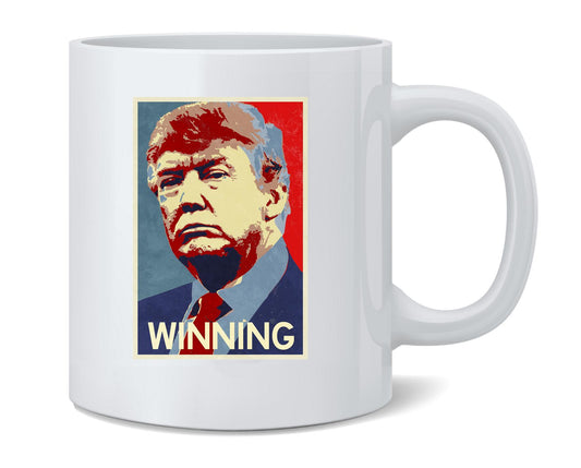 Donald Trump For President Winning Campaign Ceramic Coffee Mug Tea Cup Fun Novelty Gift 12 oz 136051