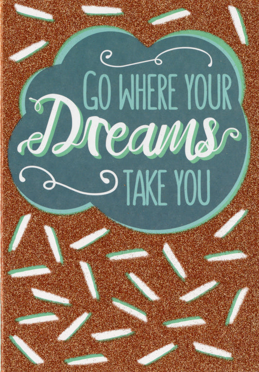 Dreams Blank Greeting Card Retail $3.99. Inside: Blank | 7808 | 255346