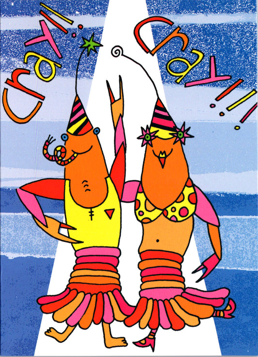 Crabs- General Kids Birthday card Retail $2.99. Inside: Have a fun filled wacky day! | 7851 | 255373