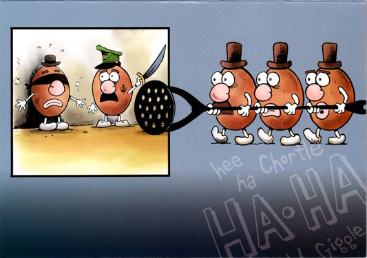 Mash Potato- General Birthday. Retail $2.99 Inside: It's your birthday...that means time to get smashed. 5x7 Greeting Card | 04755A | 255381