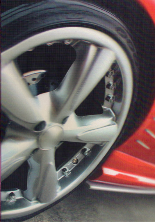 3D Wheel Blank Greeting Card Retail $3.99. Inside: Blank | 5787 | 255843