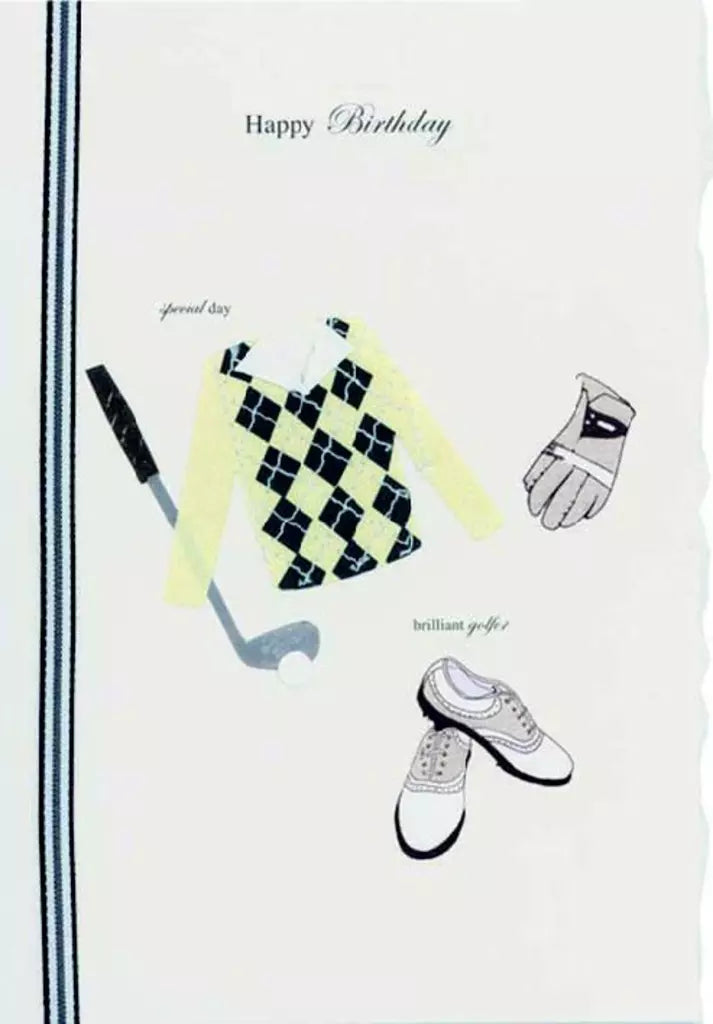 Golf Icons Happy Bday 256191 PC-CN30