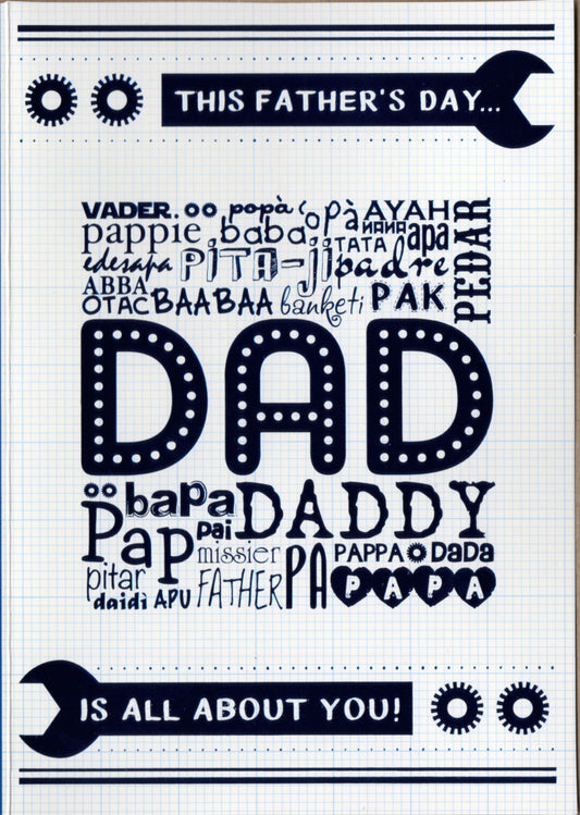 FATHER'S DAY NO MATTER HOW YOU SLICE IT Greeting Card | CCF05847 | 256225