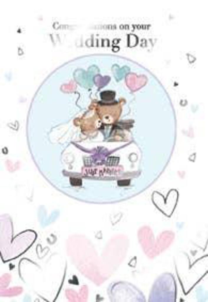 Wedding greeting card Retail $3.99  Inside: May the day you share be filled with love... 256404 5563