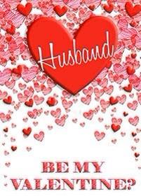 Red hearts- Husband- Valentine's greeting card. 3. Retail: $3.99. Inside: Happy Valentine's Day! V07722