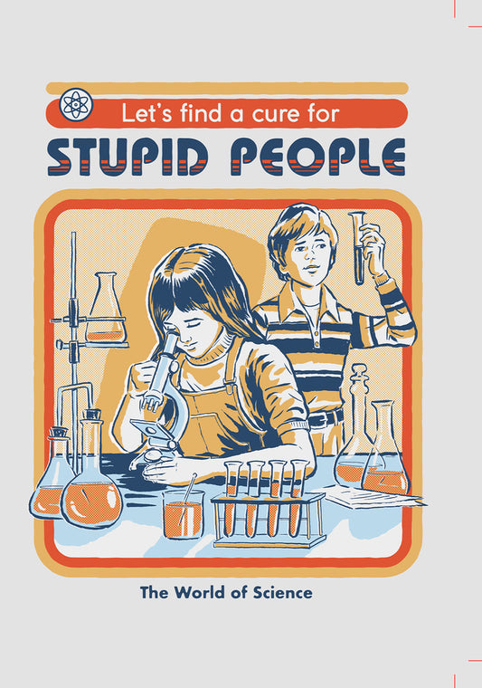 Graduation - Steven Rhodes A Cure for Stupid People Greeting Card 5x7 | 1010 | 259970