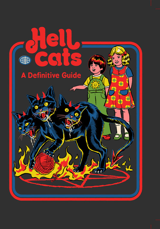 Blank - Steven Rhodes Hell Cats Greeting Card 5x7 | 1035 | 259995