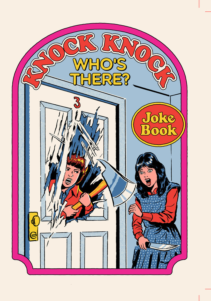 Blank - Steven Rhodes Knock Knock Whos There Greeting Card 5x7 | 1045 | 260005