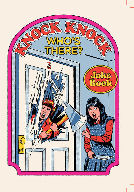 Blank - Steven Rhodes Knock Knock Whos There Greeting Card 5x7 | 1045 | 260005