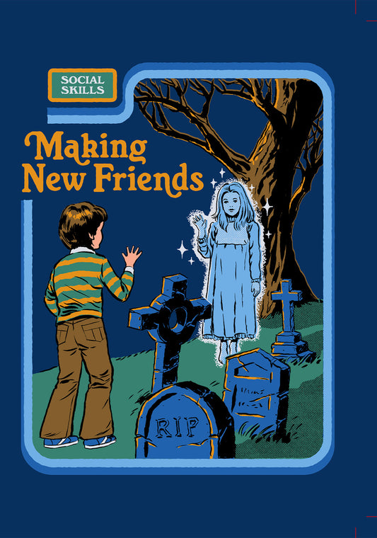 Friendship - Steven Rhodes Making New Friends Greeting Card 5x7 | 1062 | 260022