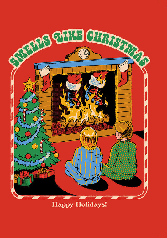 Holiday - Steven Rhodes Smells like Christmas Greeting Card 5x7 | 1077 | 260037