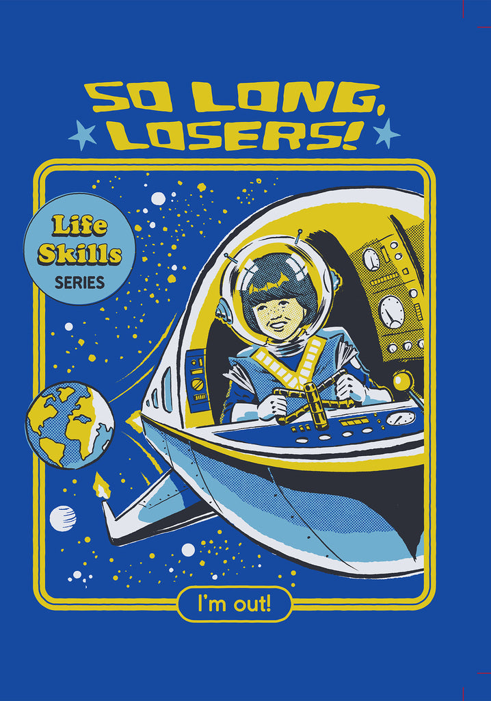 Graduation - Steven Rhodes So long losers Greeting Card 5x7 | 1078 | 260038
