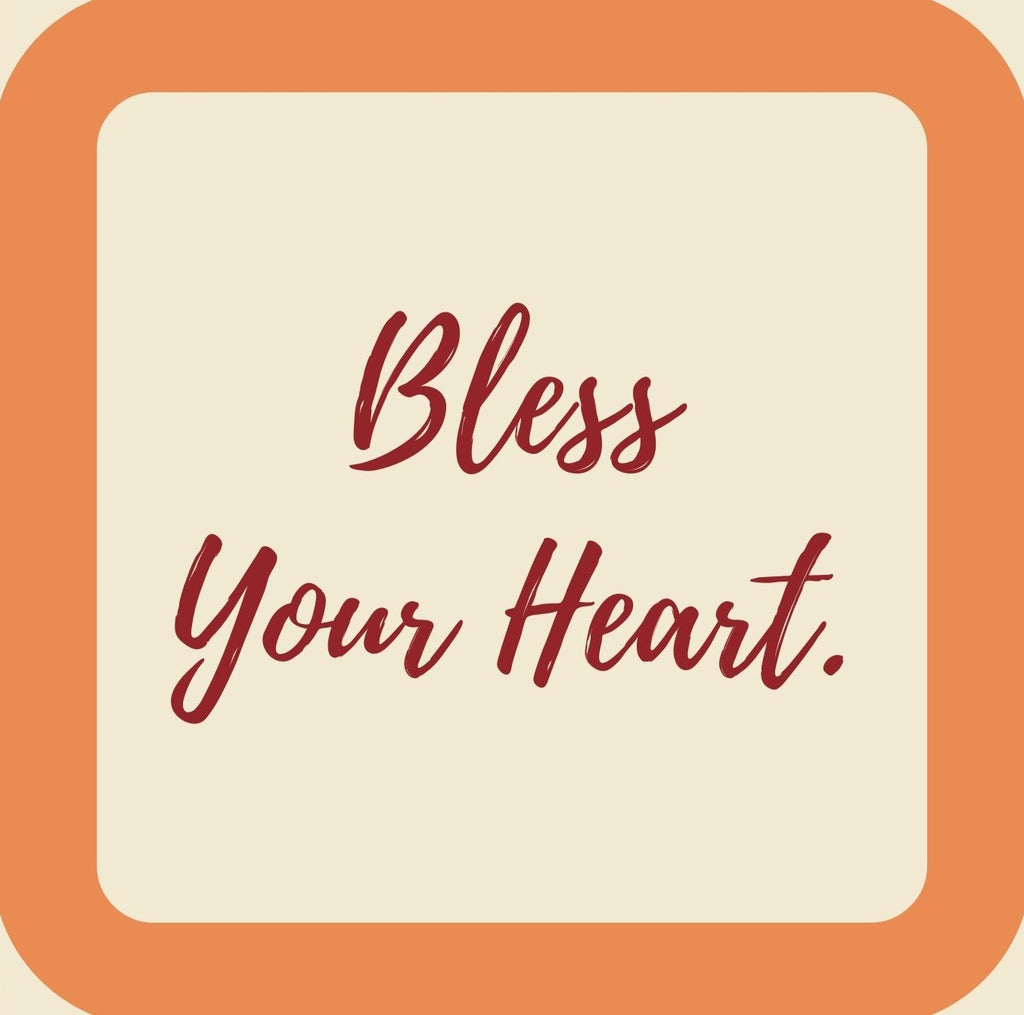 Bless Your Heart Premium Drink Coaster Resin With Cork Backing | 58505 | 260180 260180