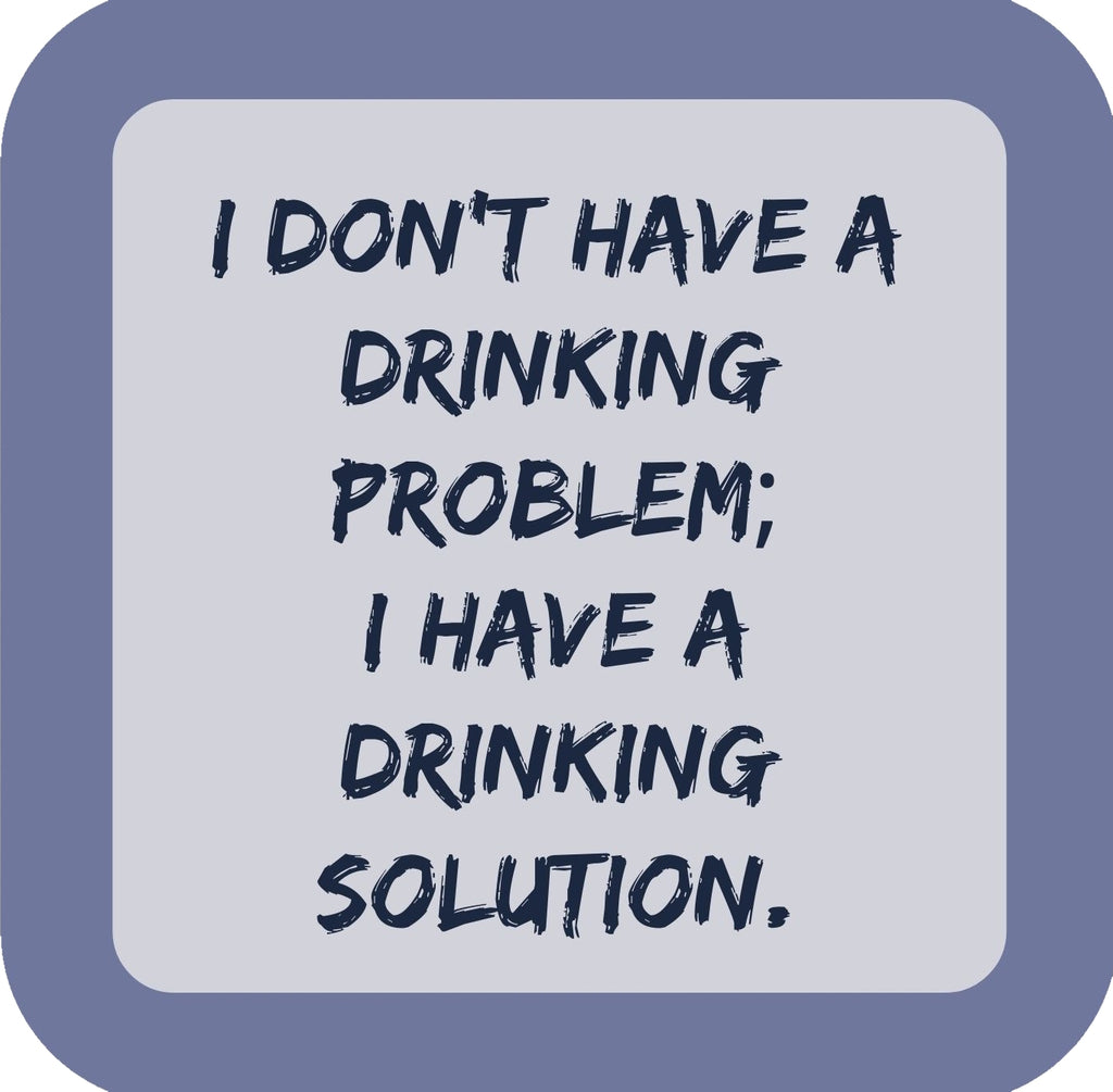 Drinking Solution Premium Drink Coaster Resin With Cork Backing | 58526 | 260201 260201