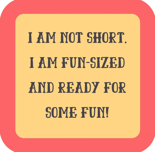 Fun Sized Premium Drink Coaster Resin With Cork Backing | 58536 | 260211 260211