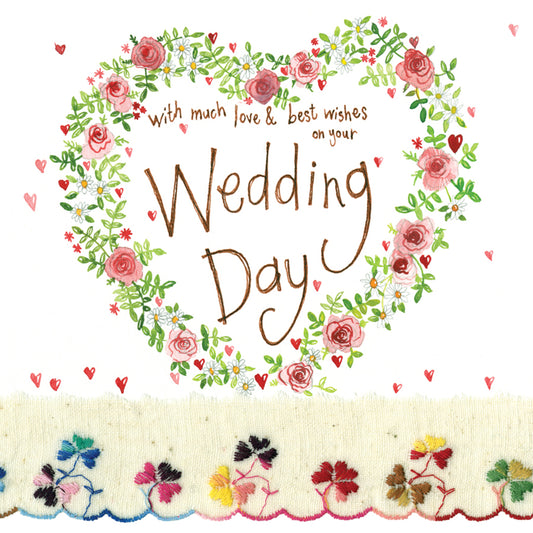 ALEX CLARK WEDDING HEART CARD | S143 | 260665