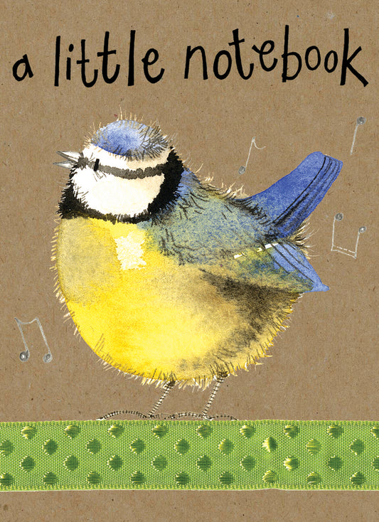 BLUE TITS SMALL KRAFT NOTEBOOK SKN04